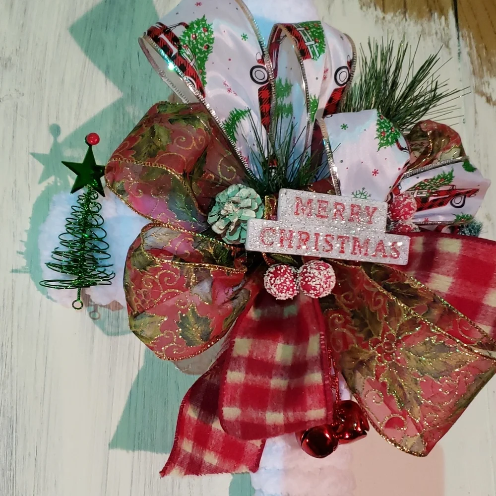 Cross Christmas Wreath